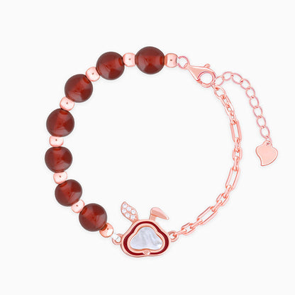 Rose Gold Bunny Kids Bracelet (2 - 8 Years)