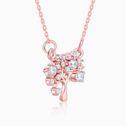 Rose Gold Tree of Life Necklace